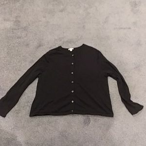 J. Jill black cardigan